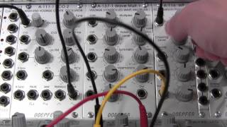Video thumbnail for Doepfer A116 VC Waveform Processor Basic Features by Raul's World of Synths