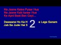 Deewane Ho Ke Hum Sonu Nigam Hindi Full Karaoke With Lyrics