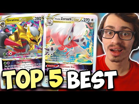 The Top 5 BEST Cards In Lost Origin! | Ft Littledarkfury