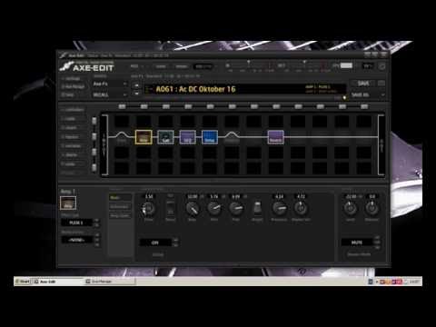 Axe Fx Standart Marshall Plexi Demo different sounds with one preset