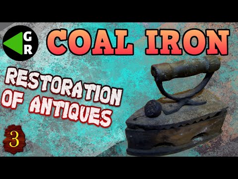 Реставрація вугільної праски / RESTORATION of an OLD ANTIQUE COAL IRON
