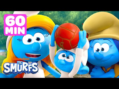 Smurf Lily & Smurfette Take Care of Smurf Babies! w/ Storm | 1 Hour Compilation | Shimmer and Shine