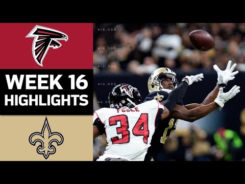 Falcons vs. Saints | NFL Week 16 Game Highlights
