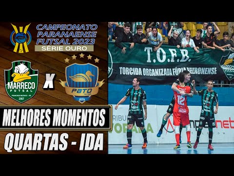 Marreco X Pato | QUARTAS DE FINAL | 1º Jogo | Campeonato Paranaense de Futsal 2023 (25/10/2023)