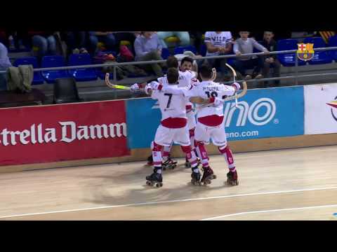 [HIGHLIGHTS] HOQUEI PATINS (OK Liga): Barça Lassa - Reus hoquei (6-6)