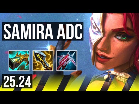 SAMIRA & Thresh vs CAITLYN & Poppy (ADC) | EUW Grandmaster | 25.24