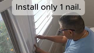 How to Install Z-frame Shutters