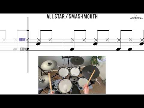 How to Play 🥁   All Star   Smash Mouth