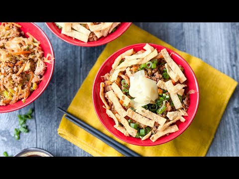 Easy Pork Egg Roll In A Bowl Recipe