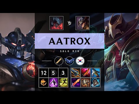 Aatrox Mid vs Twisted Fate - KR Diamond Patch 25.10