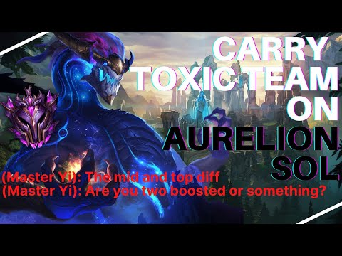 RANK #1 ASOL Player on how to CARRY toxic team with Aurelion Sol | 11.23 | Preseason