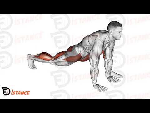 Exercice Ouverture du hanche statique mains au sol (échauffement)