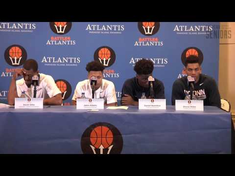 Battle 4 Atlantis UCONN  Press Conference Loss Against Gonzaga