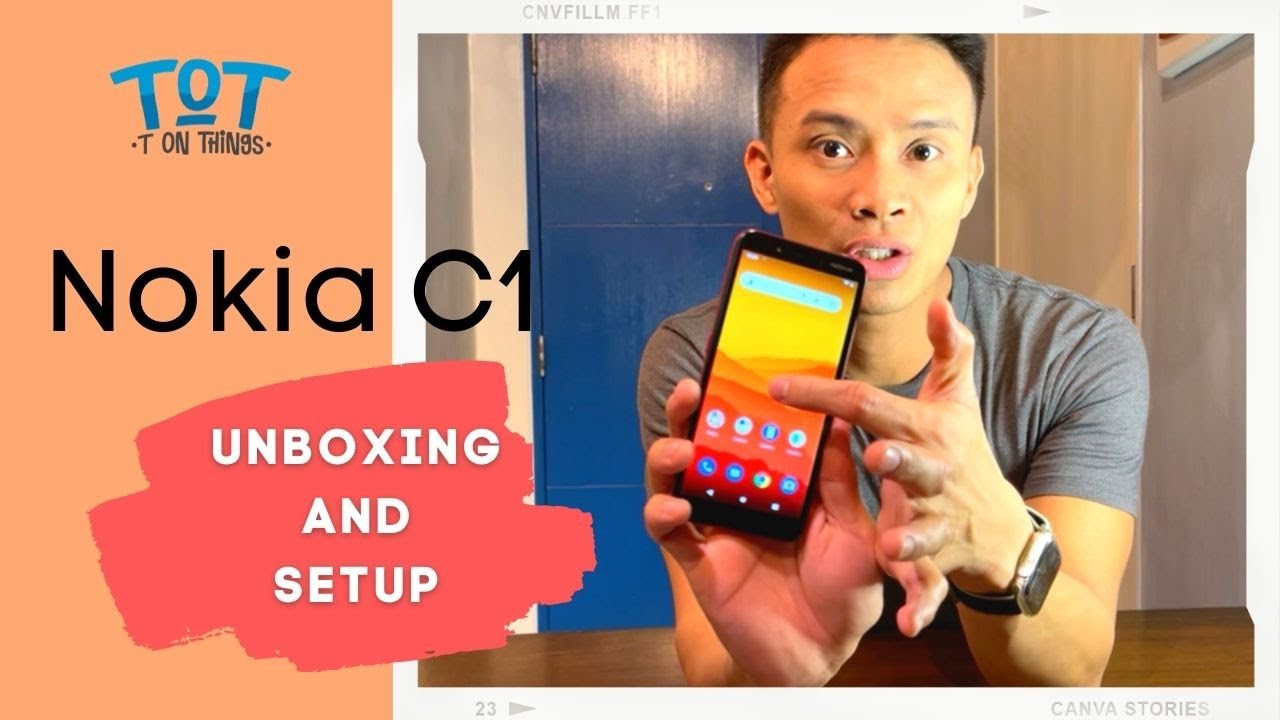 Unboxing and Setup of Nokia C1 in 2021