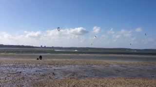 preview picture of video 'Kitesurfing - Laboe'