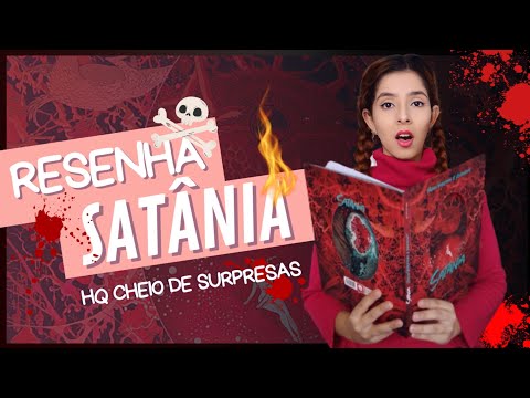 RESENHA SATÂNIA | melhor HQ de todos ✨❤️