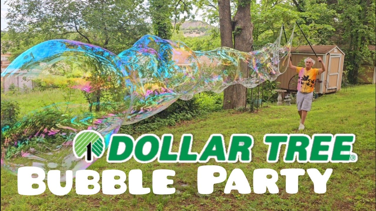 Ultimate BUBBLE PARTY on a BUDGET! | Dollar Tree DIY Fun!