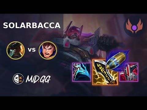 MID.GG: [ solarbacca ] Gangplank TOP vs Garen | NA MASTER | LOL Season 2025