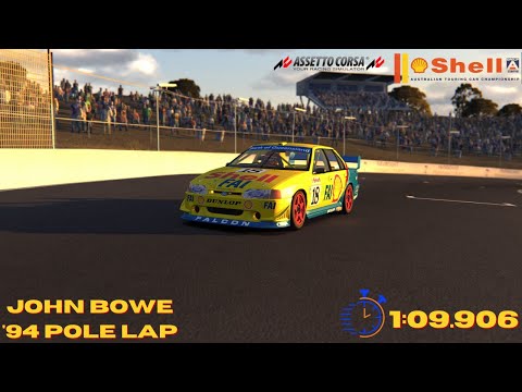 1994 Shell Championship Series - V8 Supercars - Oran Park - John Bowe Onboard Hotlap