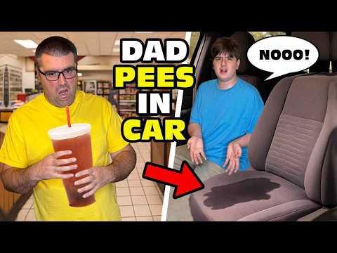 Daddy Temper Tantrum Pee's Pants Inside Son's Car! [Original]
