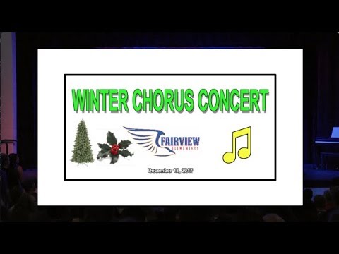 2017 12 13 MUSIC FES Winter Chorus Concert