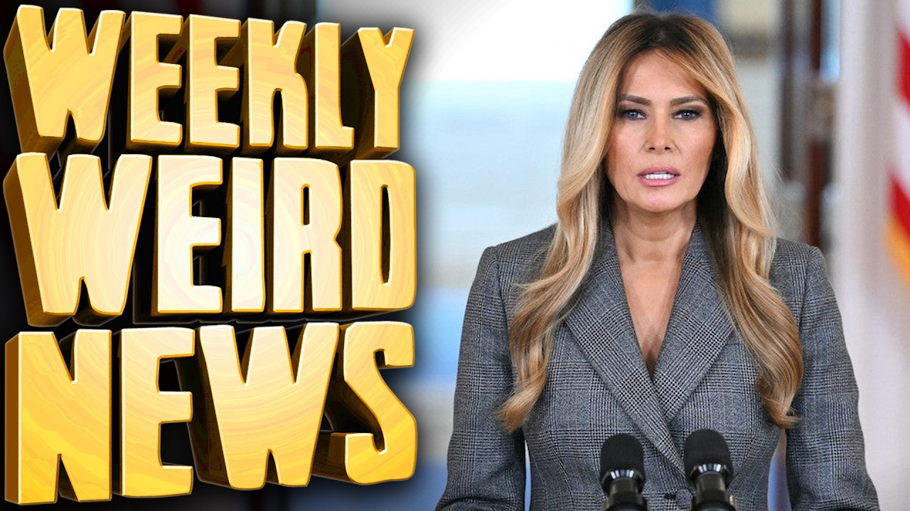 Melania's Very Weird Epstein Speech - Weekly Weird News