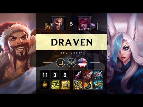 Draven ADC vs Xayah - NA Challenger Patch 25.20