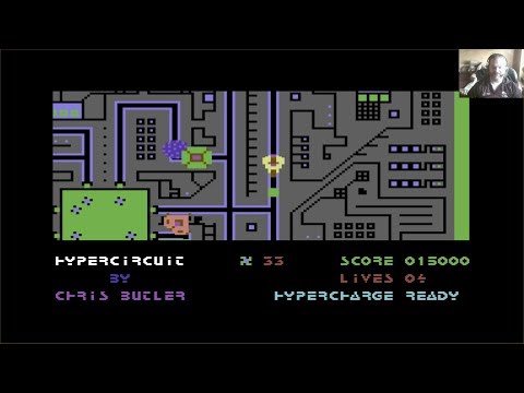 Lukozer Retro Game Review 356 - Hyper Circuit - Commodore 64