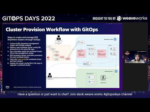 GitOps Days 2022:  GitOps with Amazon EKS Anywhere by Chandler Hoisington & Joey Wang