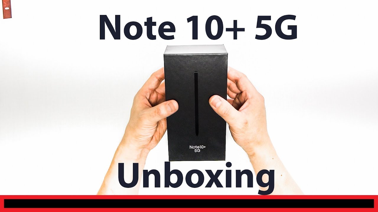 Galaxy Note 10+ 5G Unboxing (512GB)