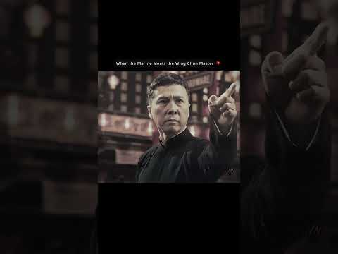 When the Marine Meets the Wing Chun Master 💥 | Ip Man 4 #WingChun #DonnieYen #ipman4