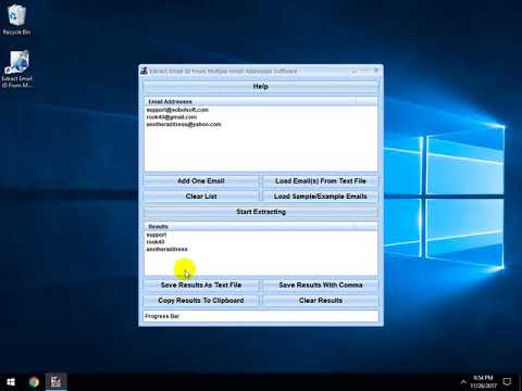 Extract Email ID From Multiple Email Addresses Software