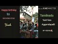 Happy Birthday To YASH By Tamil Nadu