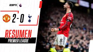 ¡CARRICK SOLO SABE GANAR! ¡CUARTO TRIUNFO AL HILO! Manchester United 2-0 Tottenham Hotspur | RESUMEN
