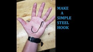 Make Metal Hooks from a Coat Hanger
