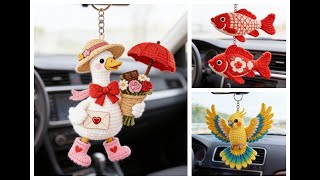 Cute Keychain Designs | Adorable & Stylish Collection#crochet #design #keychain