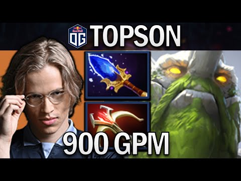 OG.TOPSON TINY WITH 900 GPM & 19 KILLS - DOTA 2 PRO GAMEPLAY