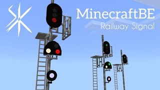 統合版に鉄道信号機！信号機アドオンを紹介 - MinecraftBE