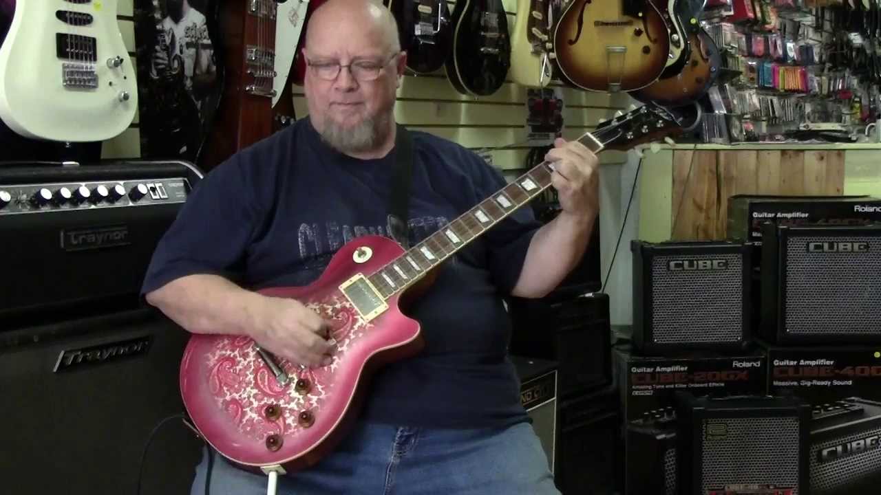 Tokai Love Rock Paisley Demo -  Limited Edition Made in Japan!