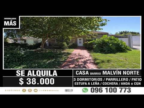 Video de YouTube - Casa Alquiler Malvin Norte Montevideo iMas.uy - F*
