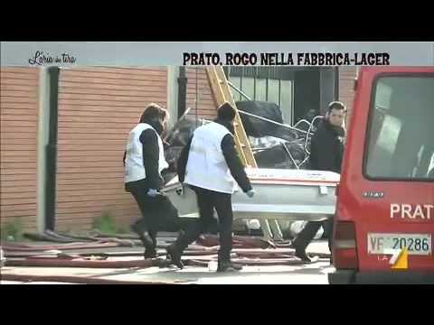 Prato, rogo nella fabbrica lager