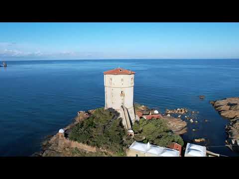 ISOLA DEL GIGLIO - DRONE FOOTAGE 4K