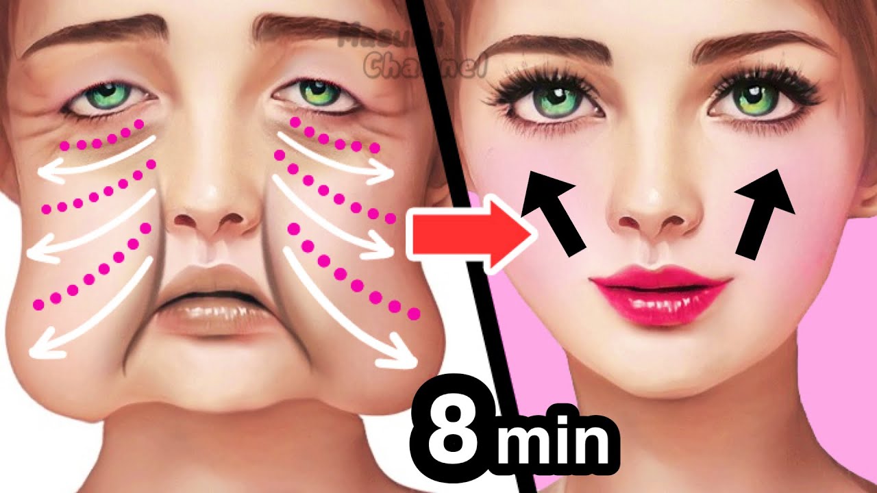 Anti-Aging Face Massage For Younger Glowing Skin, Sagging Jowls, Cheeks, Eye Bags, Double Chin