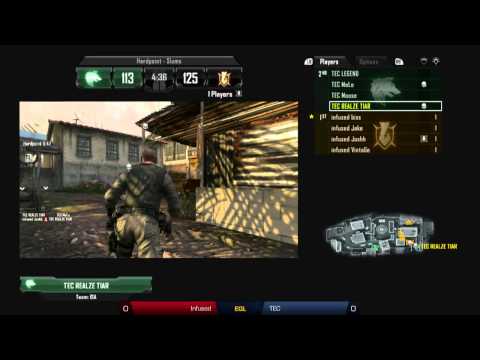 EGL10 : BO2 Summer Championship : Infused vs TEC : WBR5 - Map 1