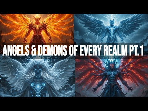 All Angels and Demons of Every Realm (Part 1) – Ultimate Angelology & Demonology Guide (Dictionary)