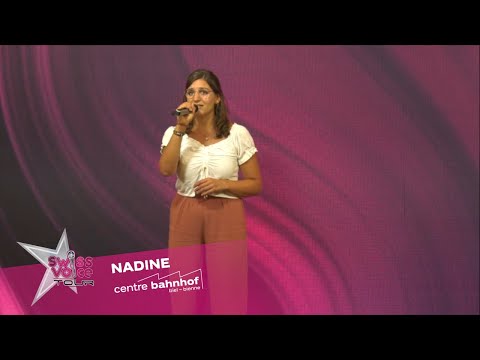 Nadine - Swiss Voice Tour 2023, Centre Banhof Biel - Bienne