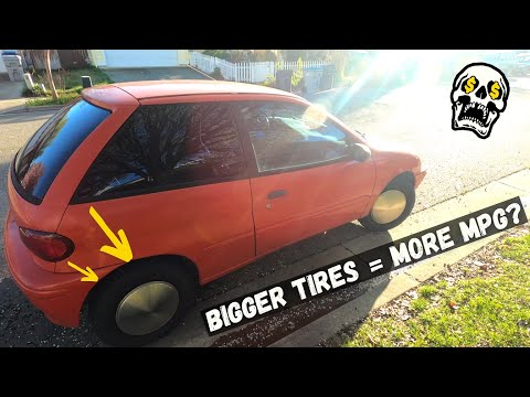 Thumbnail for Bigger Tires = More MPG? | 1995 Geo Metro Mods by Geo Metro