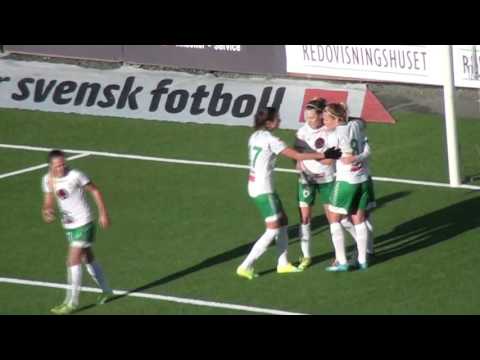 Höjdpunkter Östersunds DFF-Hammarby IF DFF 1-2 (16 okt)