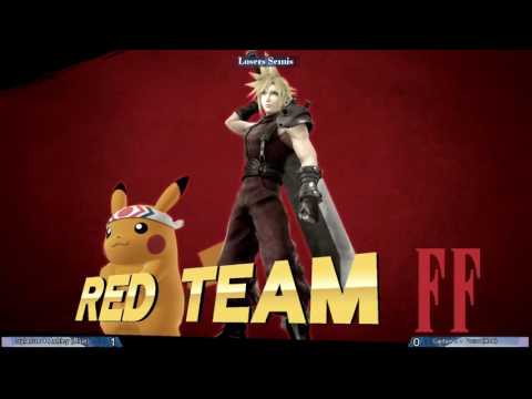 YEG Open 2016 - Smash 4 Doubles LSs - Captain L + Focus (Red) vs Sylarius + WPI | Ashley (Blue)