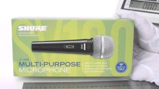 Video thumbnail for [Review]Shure SV100 Dynamic Vocal Microphone Is Economical Multi-Purpose Mic Iegendary Quality by Ryen Lee